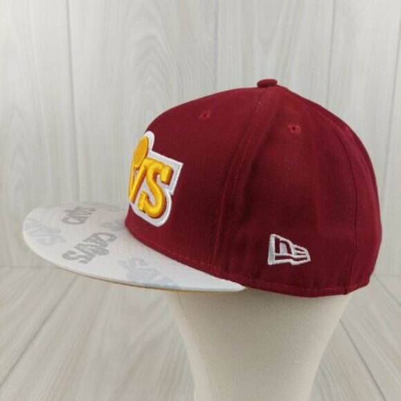 Cleveland Cavaliers New Era 59Fifty Fitted Hat Size 7 1/2 Hardwood Classics - Picture 5 of 10